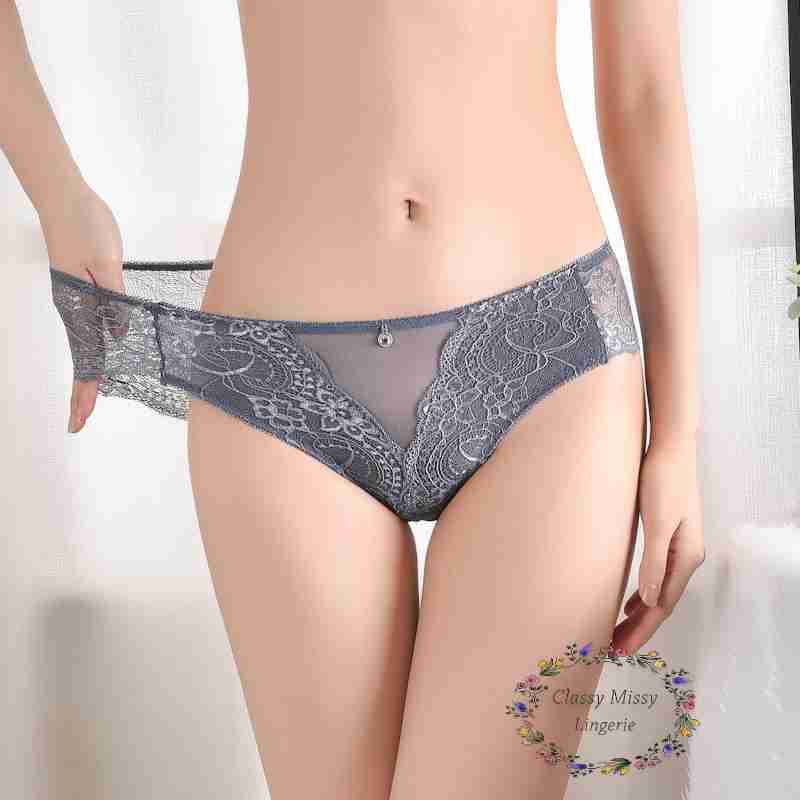 Mid Waist Seamless Lace Panties/中腰无痕蕾丝内裤 【FL815】 - Image 3