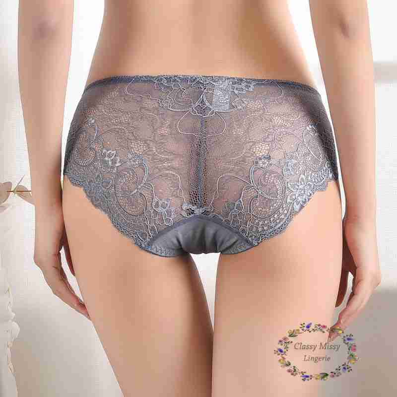 Mid Waist Seamless Lace Panties/中腰无痕蕾丝内裤 【FL815】 - Image 2