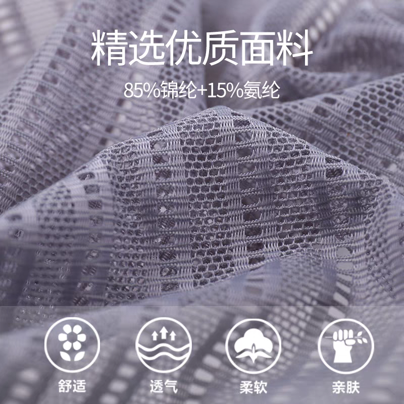 Ice Silk Semi-Transparent Low Waist Panties/冰丝镂空低腰内裤 【IS405】 - Image 5