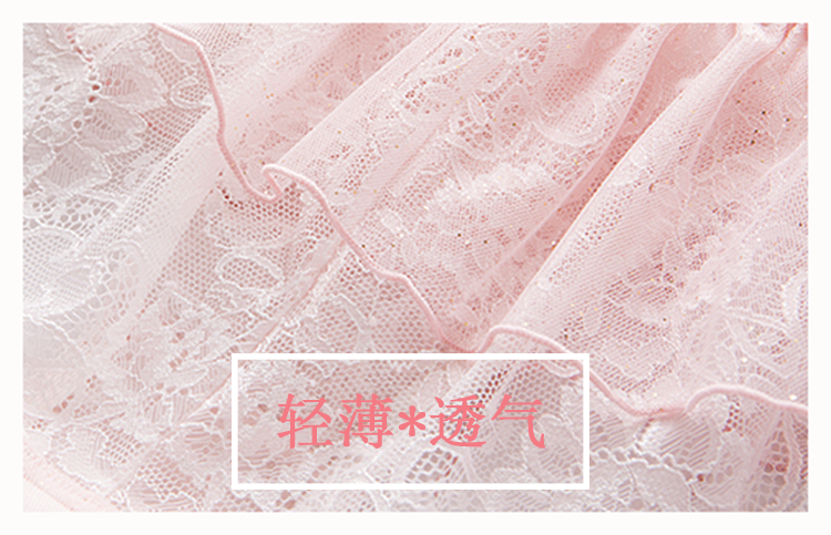 Sweet Fairy Ultra Thin Lace Breathable Retro Hollow Briefs/甜美仙女款超薄蕾丝透气复古镂空三角裤 - Image 7